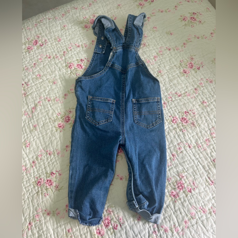 SOLD Carters denim overalls size 9 months - Picture 5 of 5